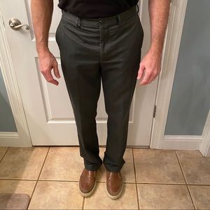 Marc Anthony slim fit dark gray dress slacks.32x32